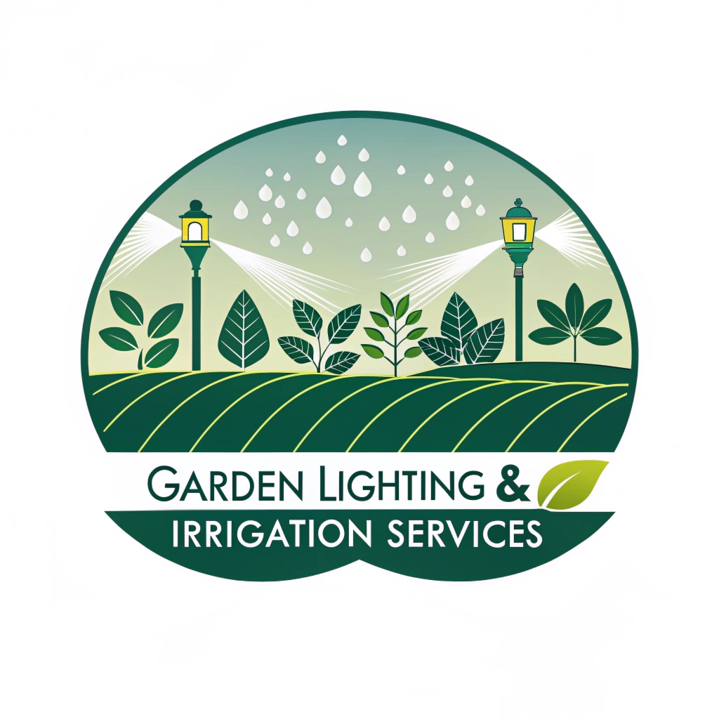 Garden in evening light